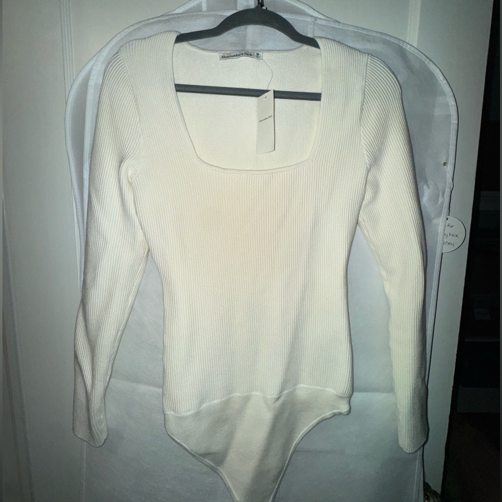 NWT ABERCROMBIE SWEATER KNIT LONG SLEEVE BODYSUIT